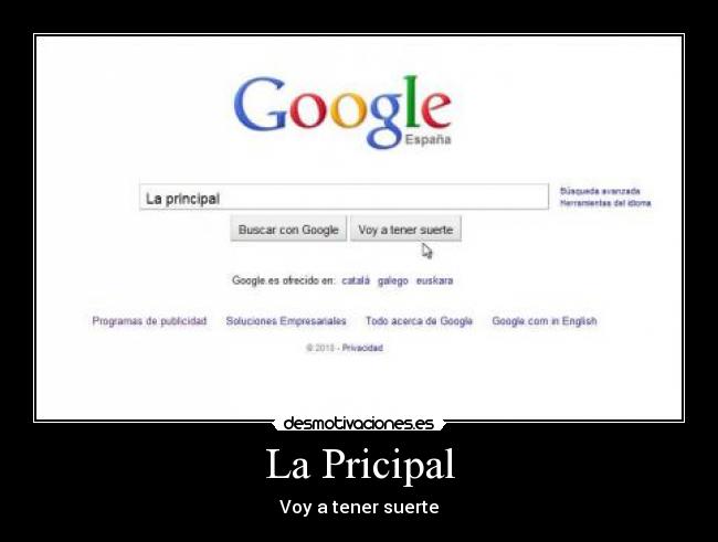 La Pricipal -