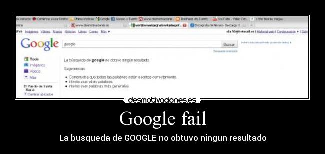 Google fail -