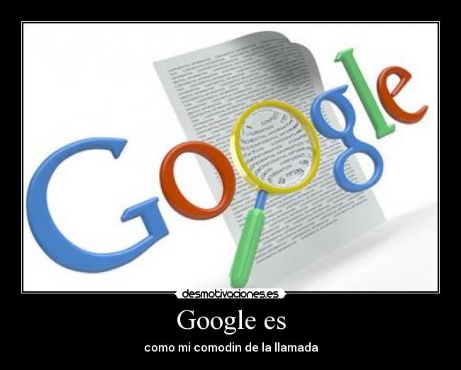 Google es -