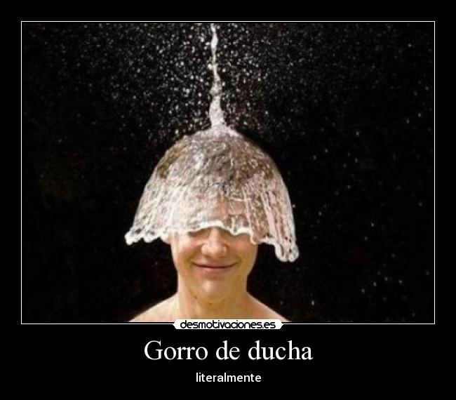 Gorro de ducha -