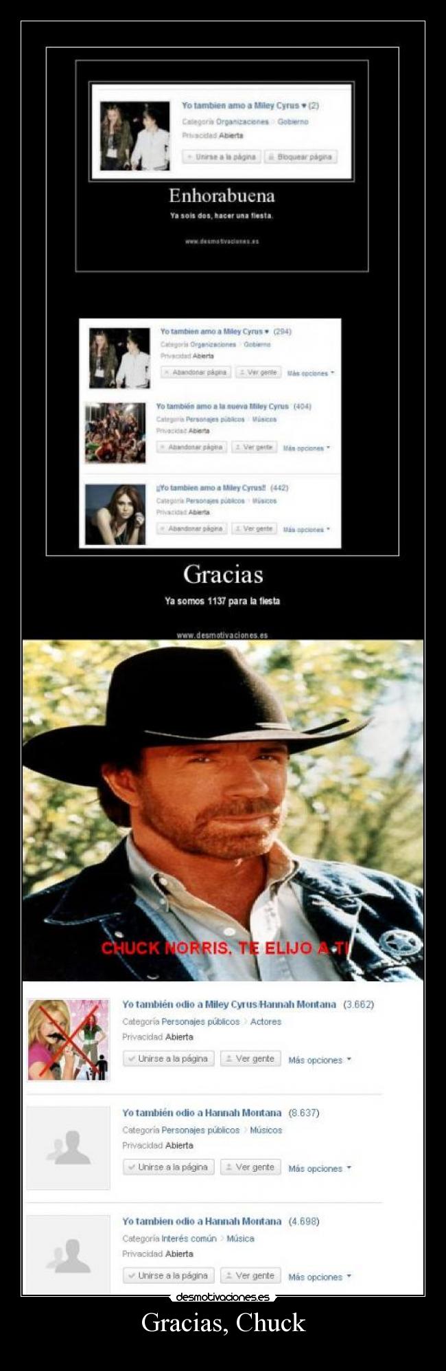 Gracias, Chuck - 