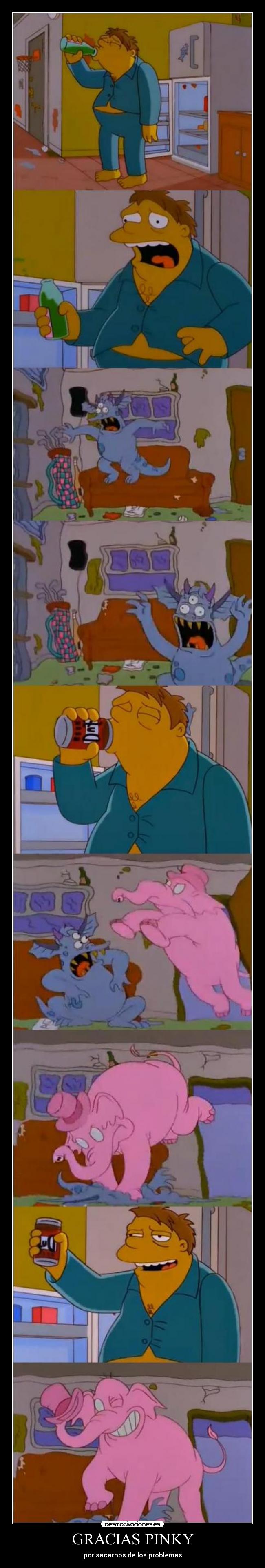 GRACIAS PINKY - por sacarnos de los problemas