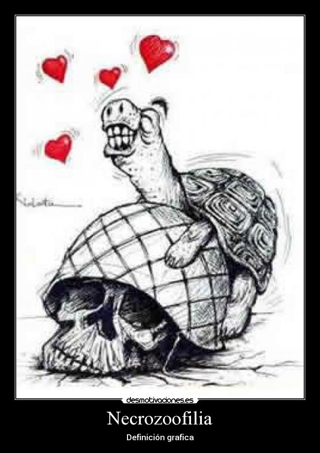 Necrozoofilia - Definición grafica
