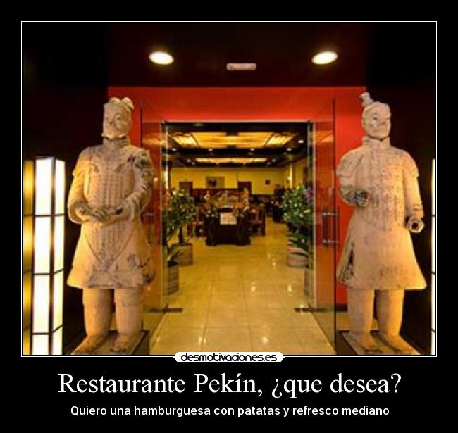 carteles restaurante desmotivaciones