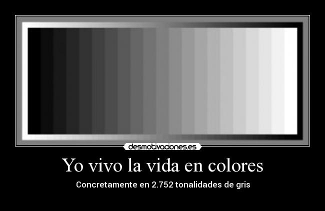 carteles vida vida colores gris desmotivaciones