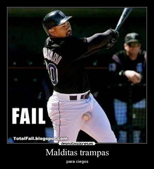 Malditas trampas - para ciegos