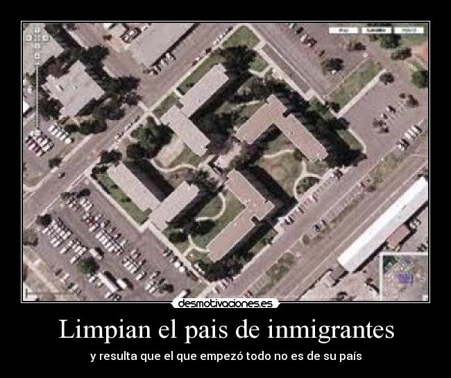 Limpian el pais de inmigrantes - y resulta que el que empezó todo no es de su país