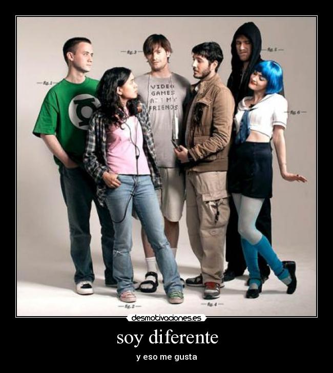 soy diferente - y eso me gusta