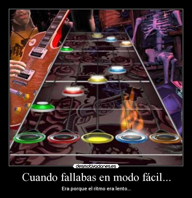 carteles guitar hero desmotivaciones