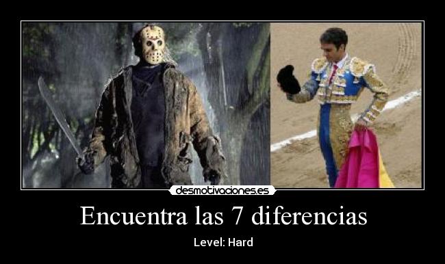 Encuentra las 7 diferencias - 