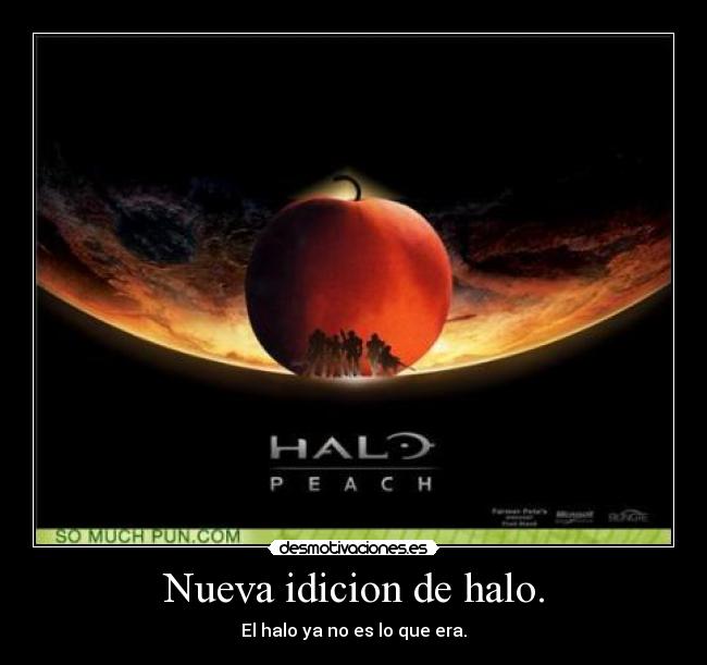 carteles halo que era desmotivaciones