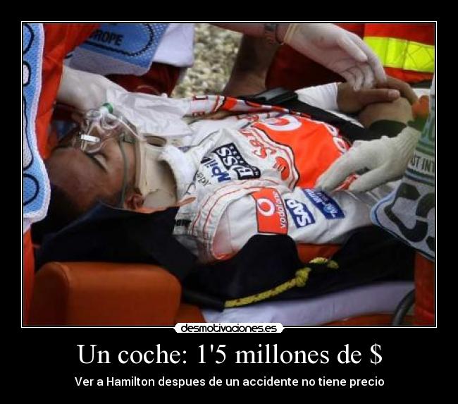 Un coche: 15 millones de $ -