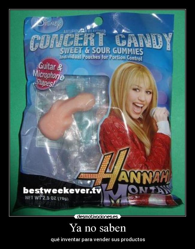 carteles hannah montana desmotivaciones