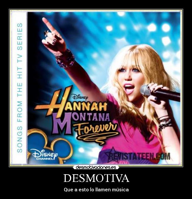 DESMOTIVA - Que a esto lo llamen música