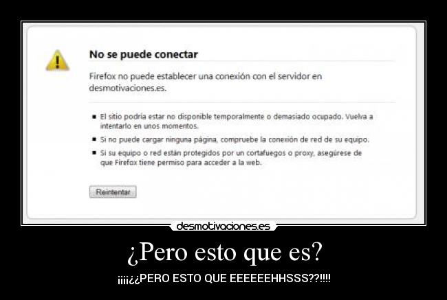 ¿Pero esto que es? - 