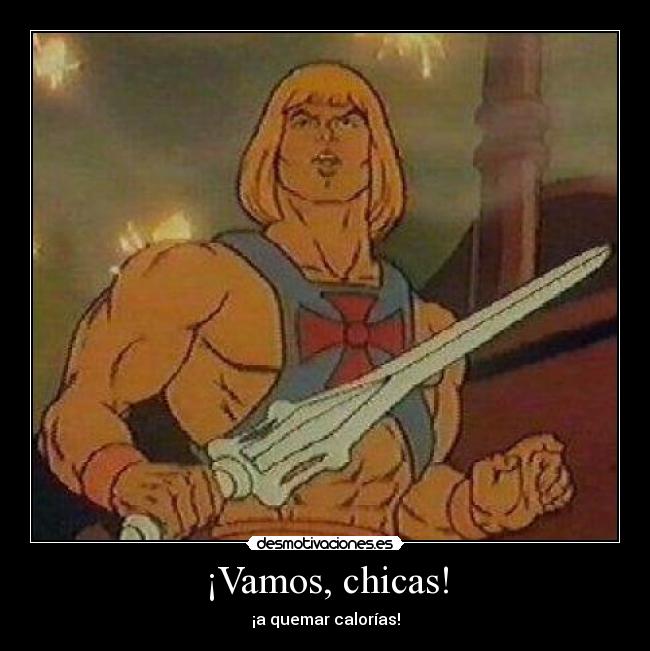 ¡Vamos, chicas! - ¡a quemar calorías!