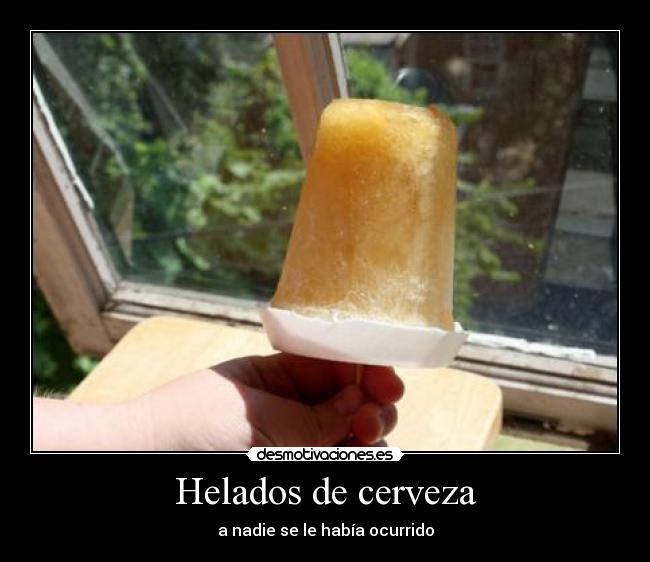 Helados de cerveza - 