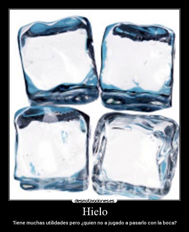 carteles hielo desmotivaciones