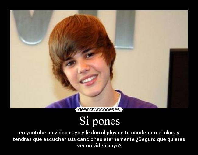 carteles justin cacas desmotivaciones