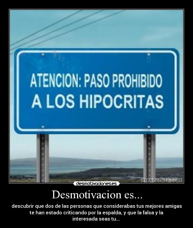 Desmotivacion es... -