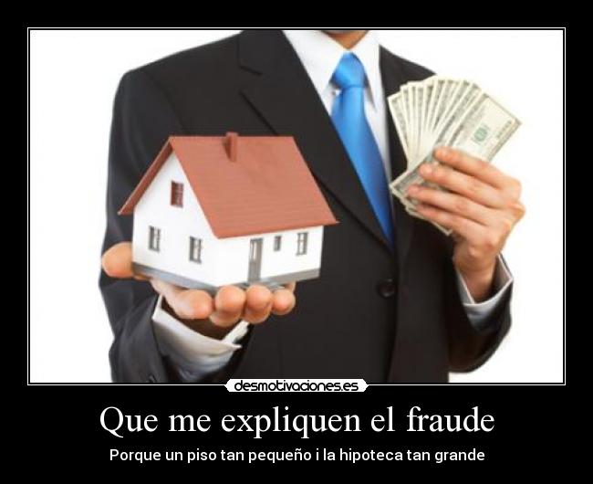 Que me expliquen el fraude - 