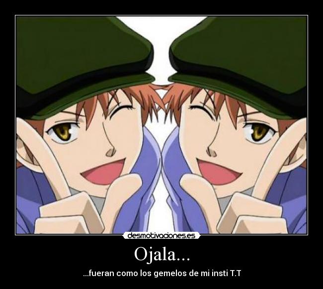 carteles hikaru kaoru anime desmotivaciones