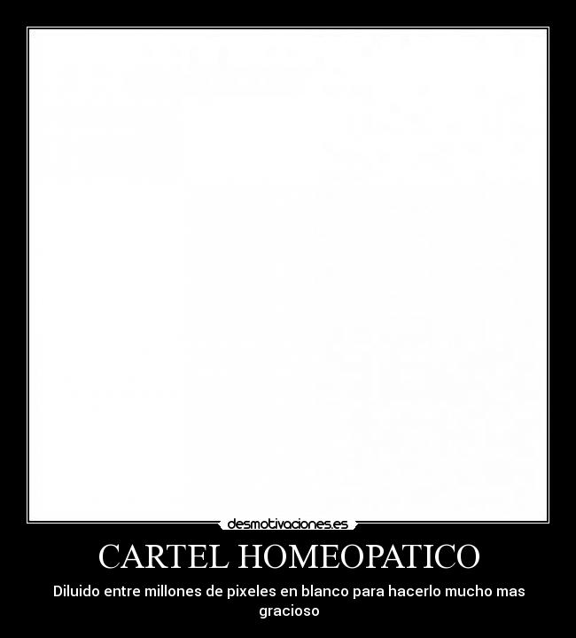 CARTEL HOMEOPATICO - 