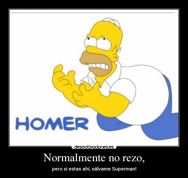 Normalmente no rezo, - 
