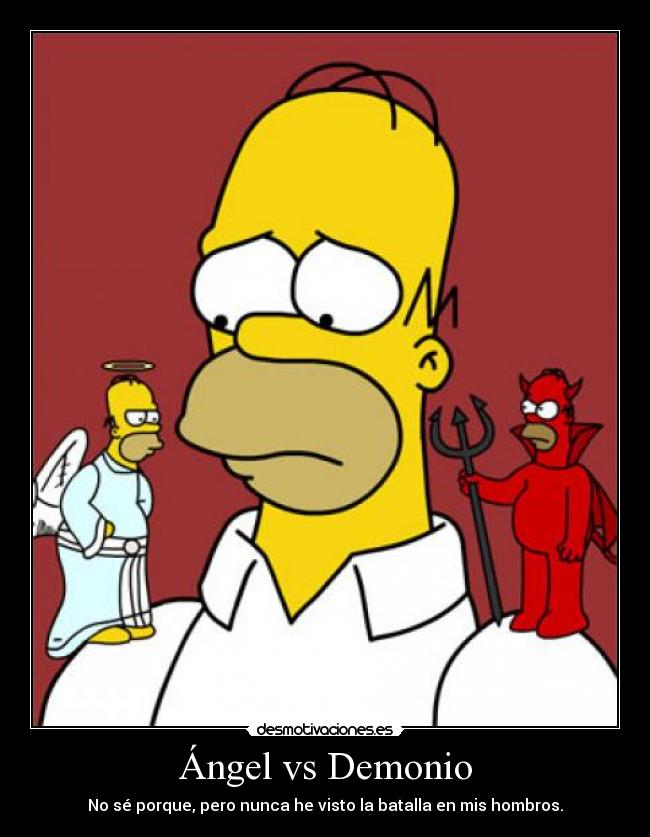 Ángel vs Demonio - 