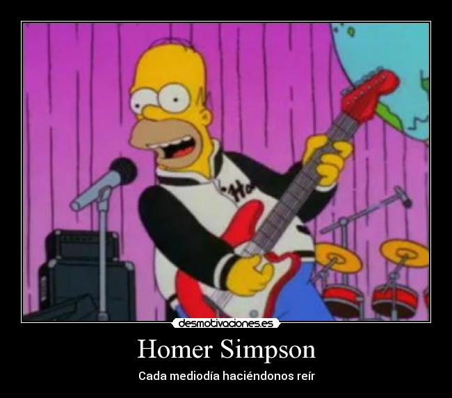 Homer Simpson - Cada mediodía haciéndonos reír