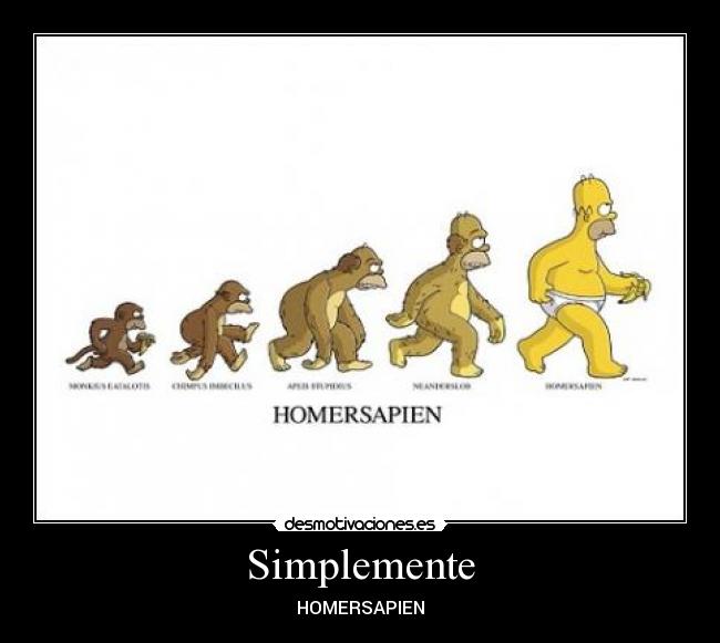 Simplemente - HOMERSAPIEN