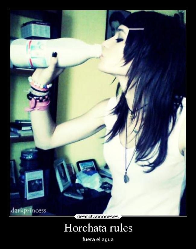 Horchata rules -