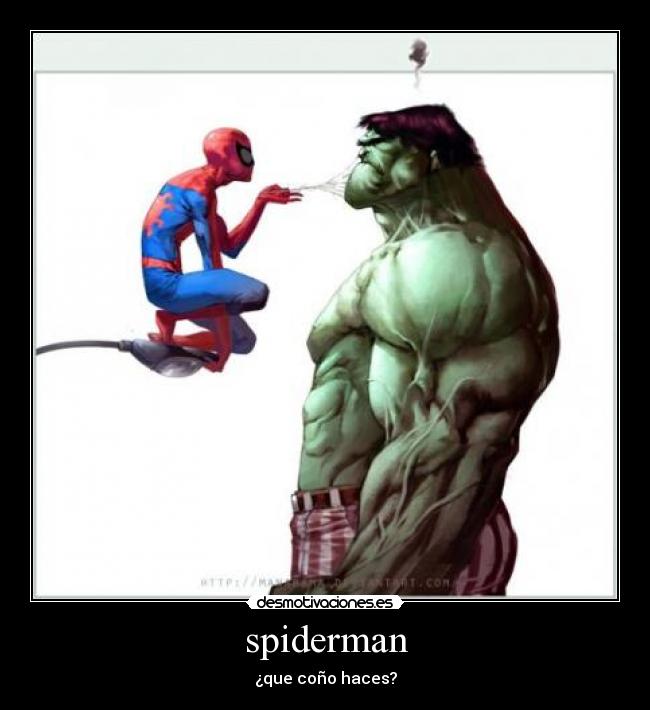 spiderman - ¿que coño haces?