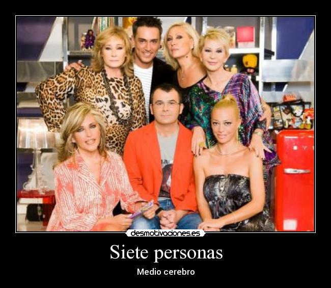 Siete personas - Medio cerebro