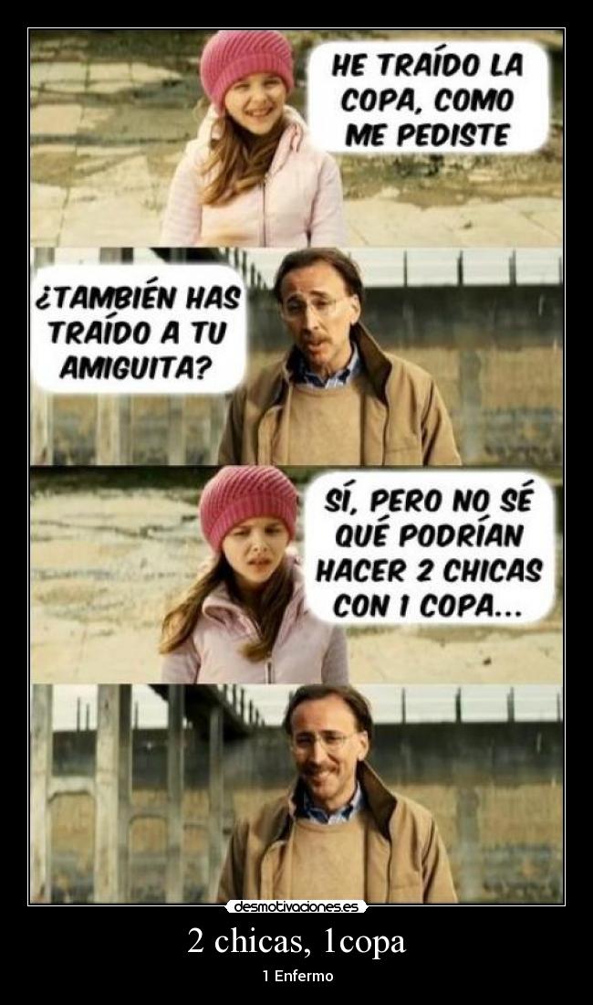 2 chicas, 1copa - 