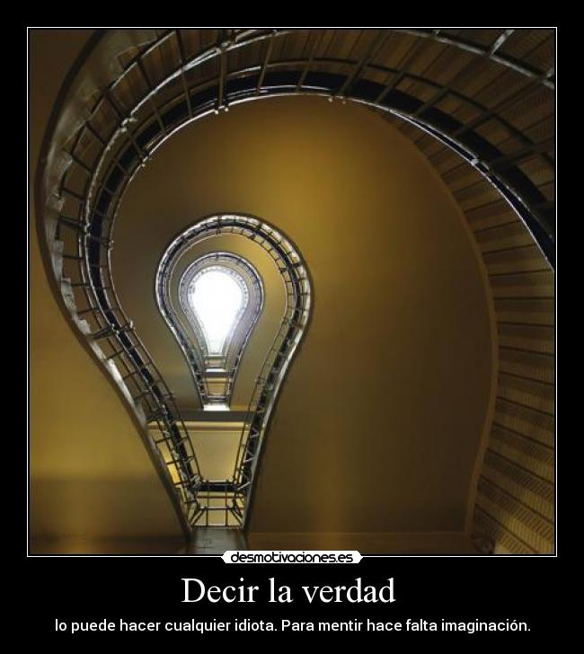 Decir la verdad -