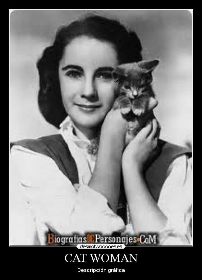 CAT WOMAN - Descripción gráfica