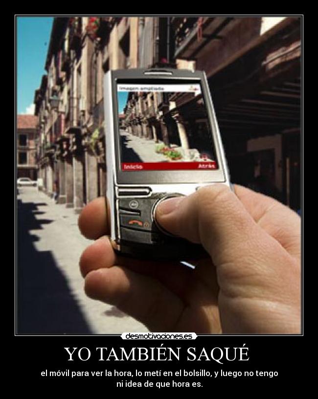 YO TAMBIÉN SAQUÉ -