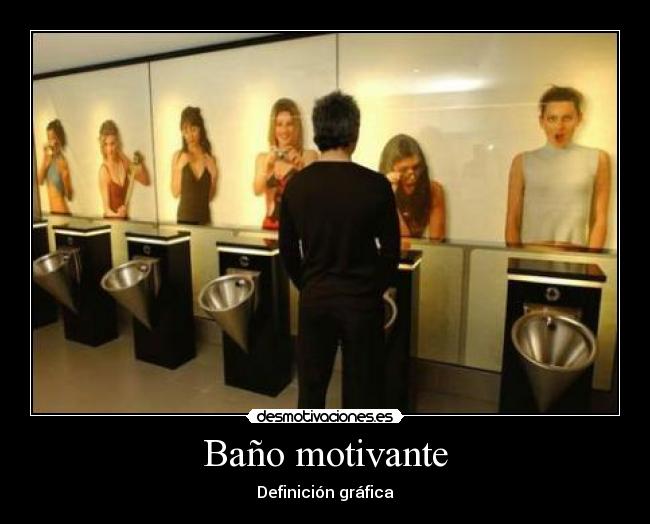 Baño motivante - Definición gráfica