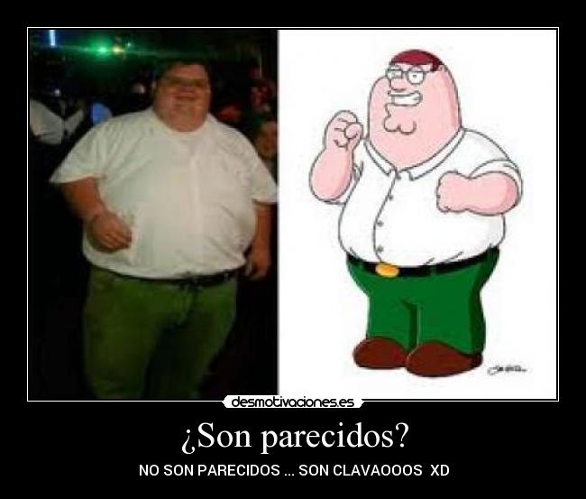¿Son parecidos? - NO SON PARECIDOS ... SON CLAVAOOOS  XD