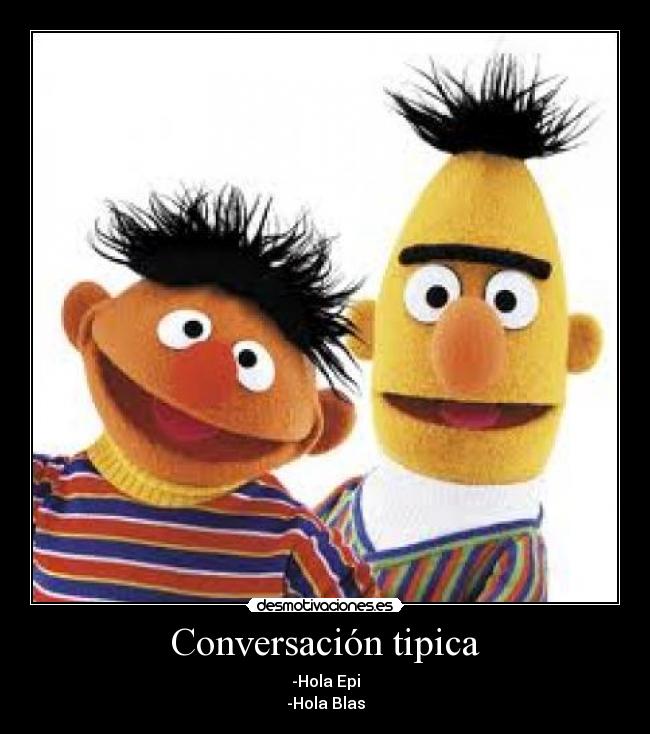 Conversación tipica -