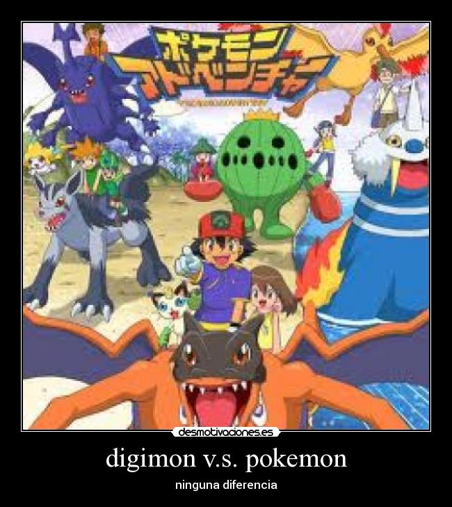 digimon v.s. pokemon - 