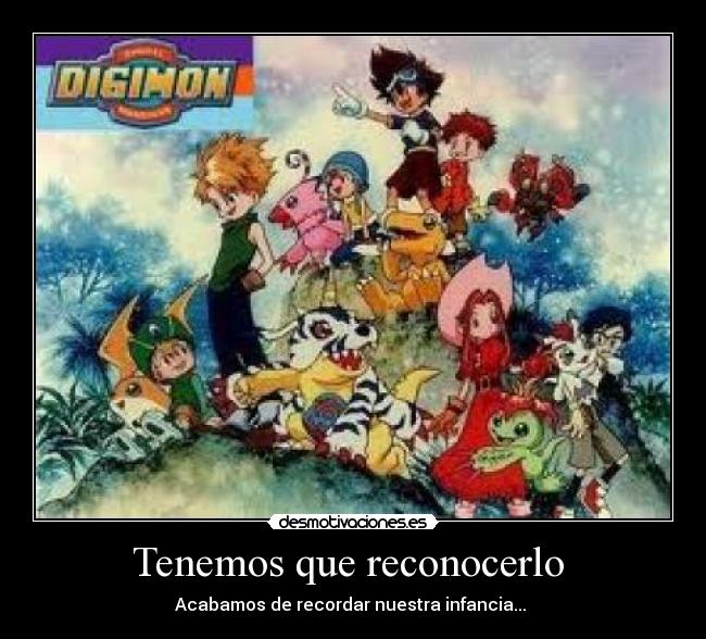 Tenemos que reconocerlo -