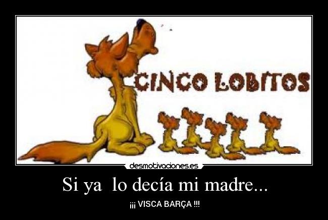 Si ya  lo decía mi madre... - 