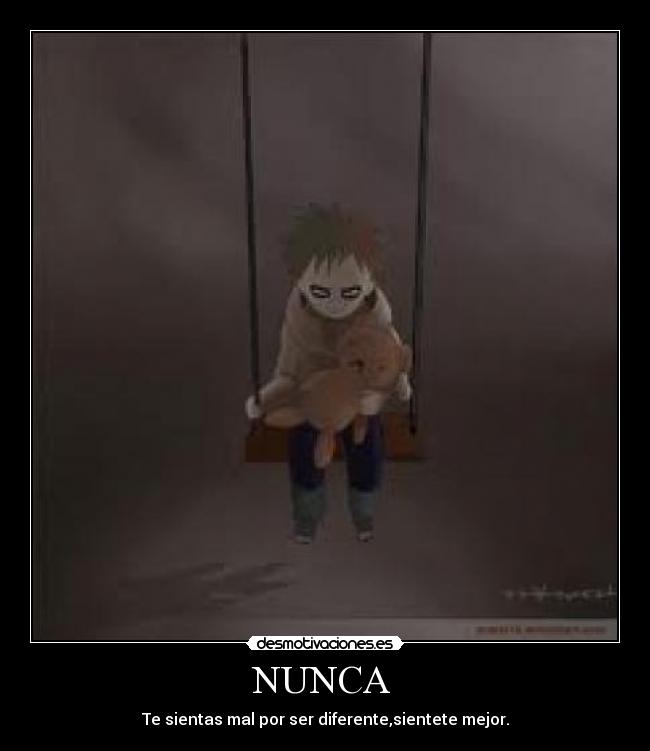 NUNCA -
