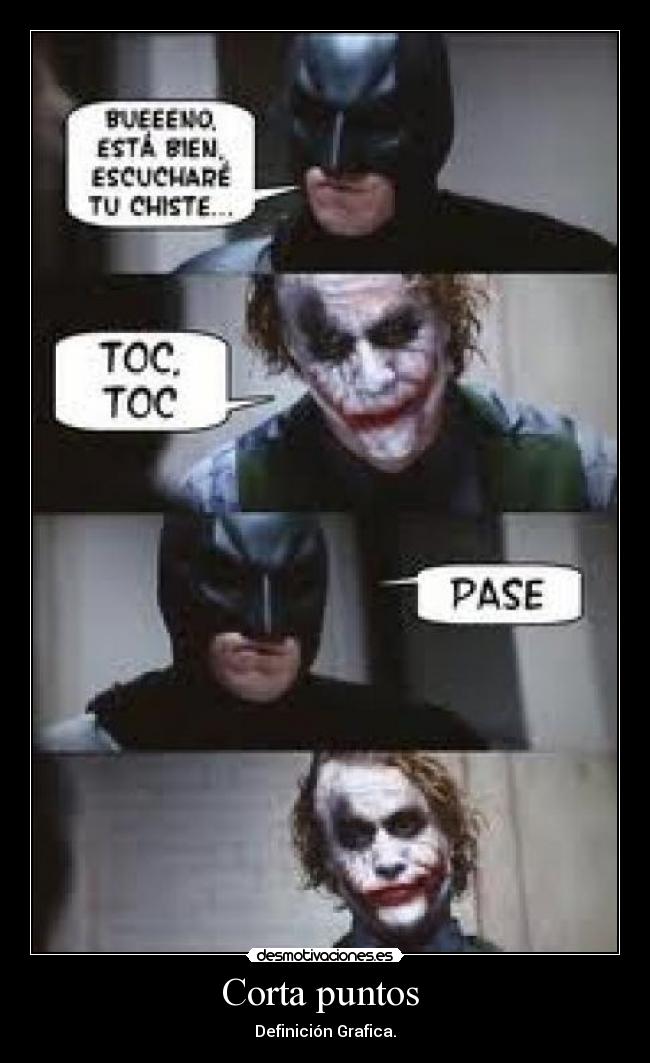 Corta puntos - Definición Grafica.