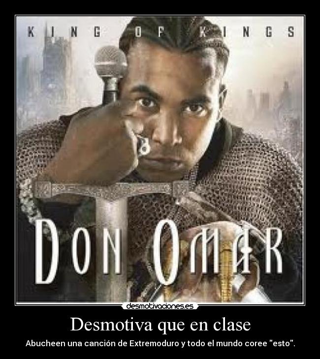 Desmotiva que en clase - 