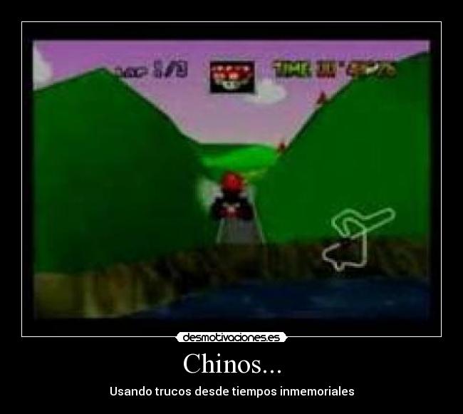 Chinos... - Usando trucos desde tiempos inmemoriales