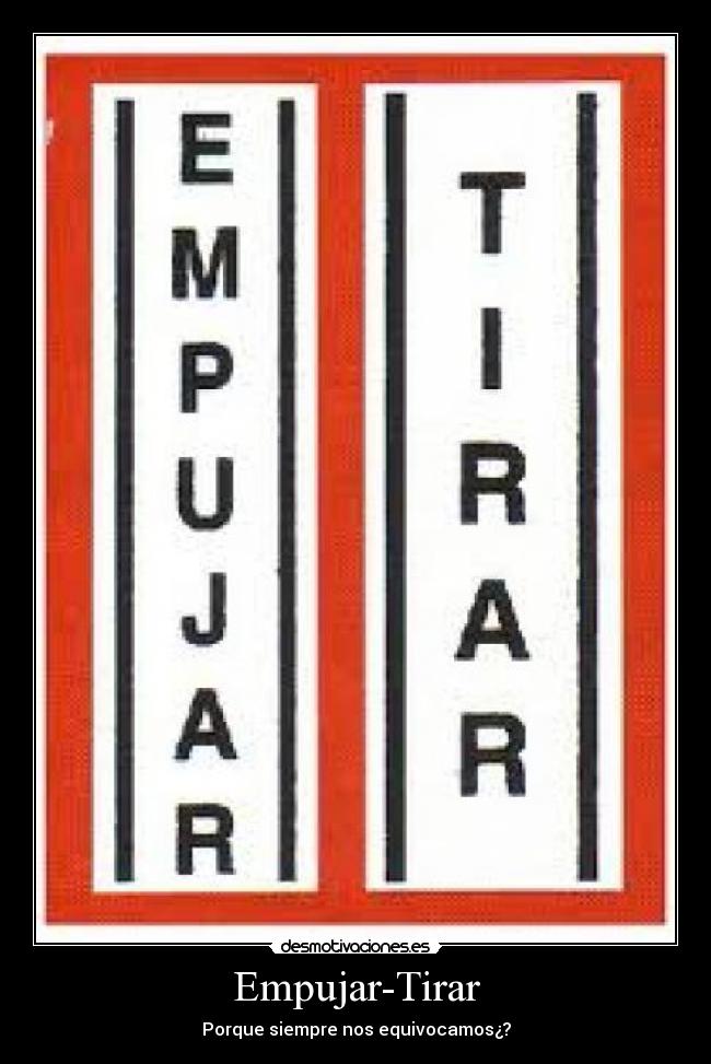 Empujar-Tirar -