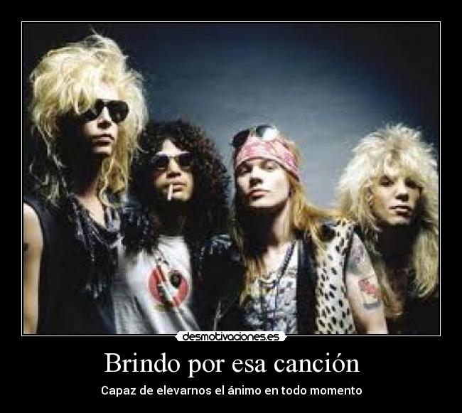 carteles guns nroses desmotivaciones